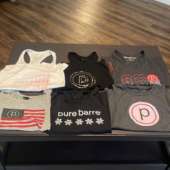 Pure Barre Tops - 6 Pure Barre shirts